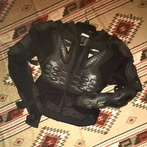 FoxHeadInc Titan Sport Jacket motocross racing gear Chest /arm Protector Medium